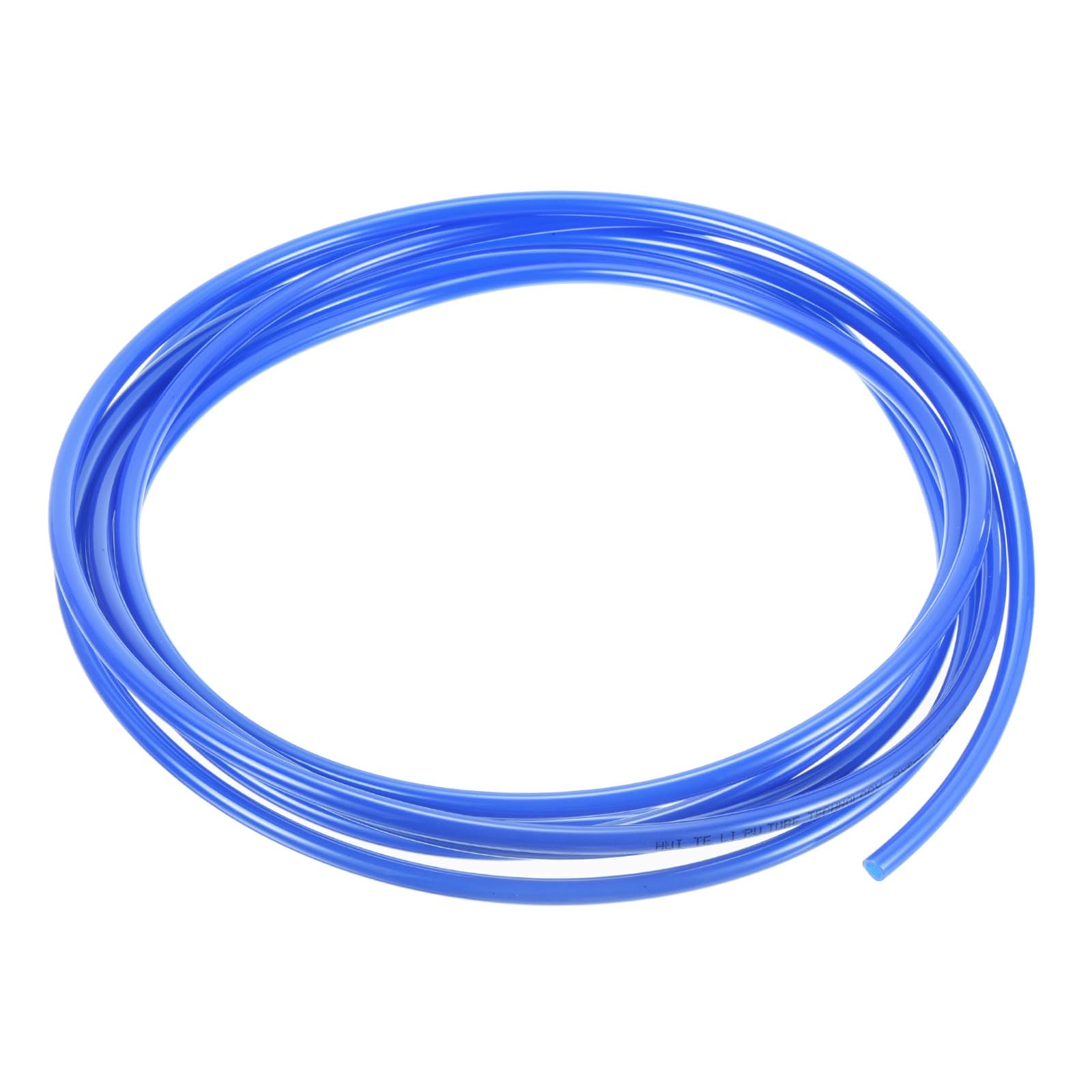 Rebower Pneumatic Tubing Pipe,8mm x 5mm Blue PU Polyurethane Tube,16.4FT 5M,PU Air Line Tubing Hose Tubes for Air Compressor,Fluid Transfer,Air Brake