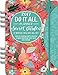 Orange Circle Studio 17-Month 2017 Do It All Planner, Secret Garden (31546)