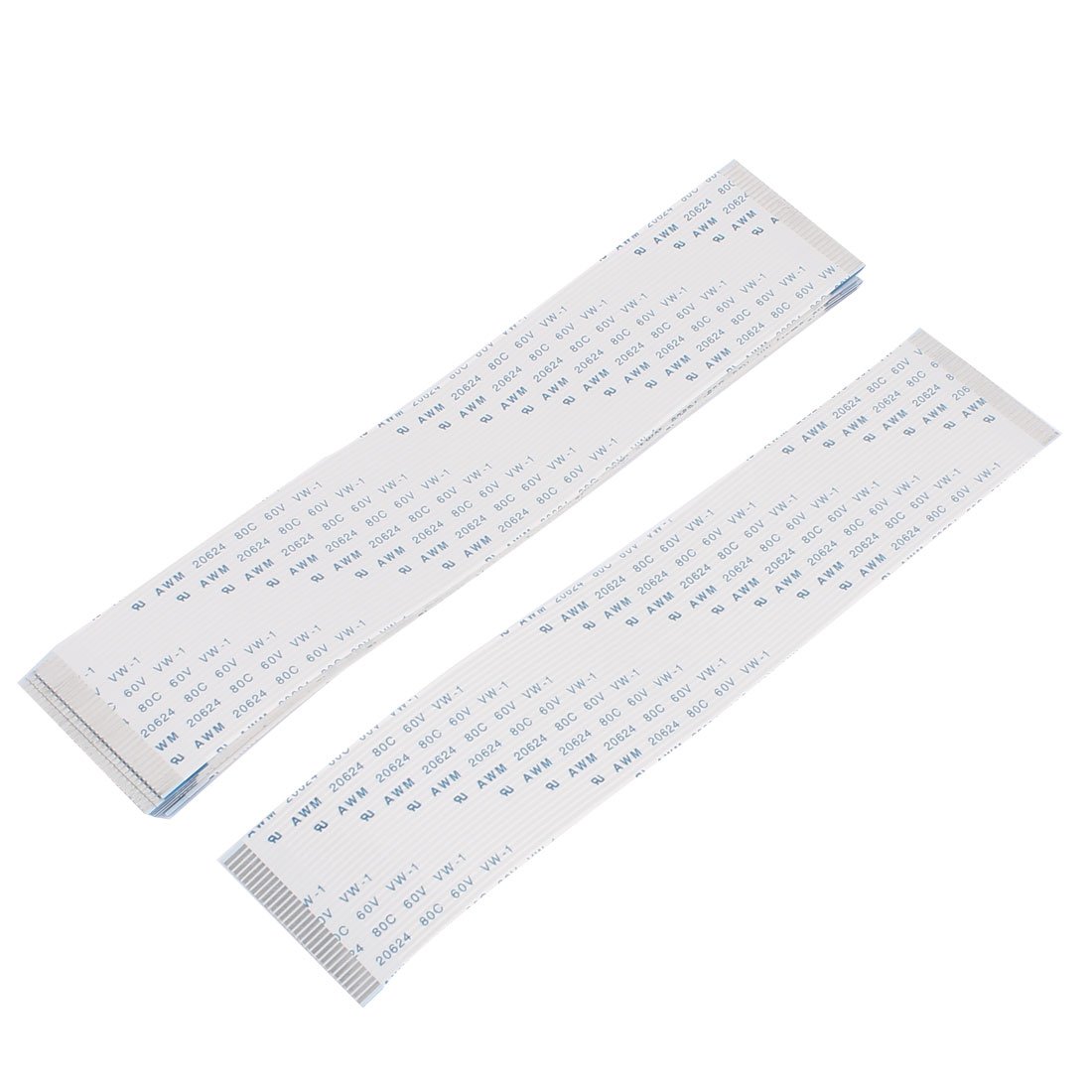 uxcell 1.0mm Pitch 30 Pin AWM 20624 Flexible Flat