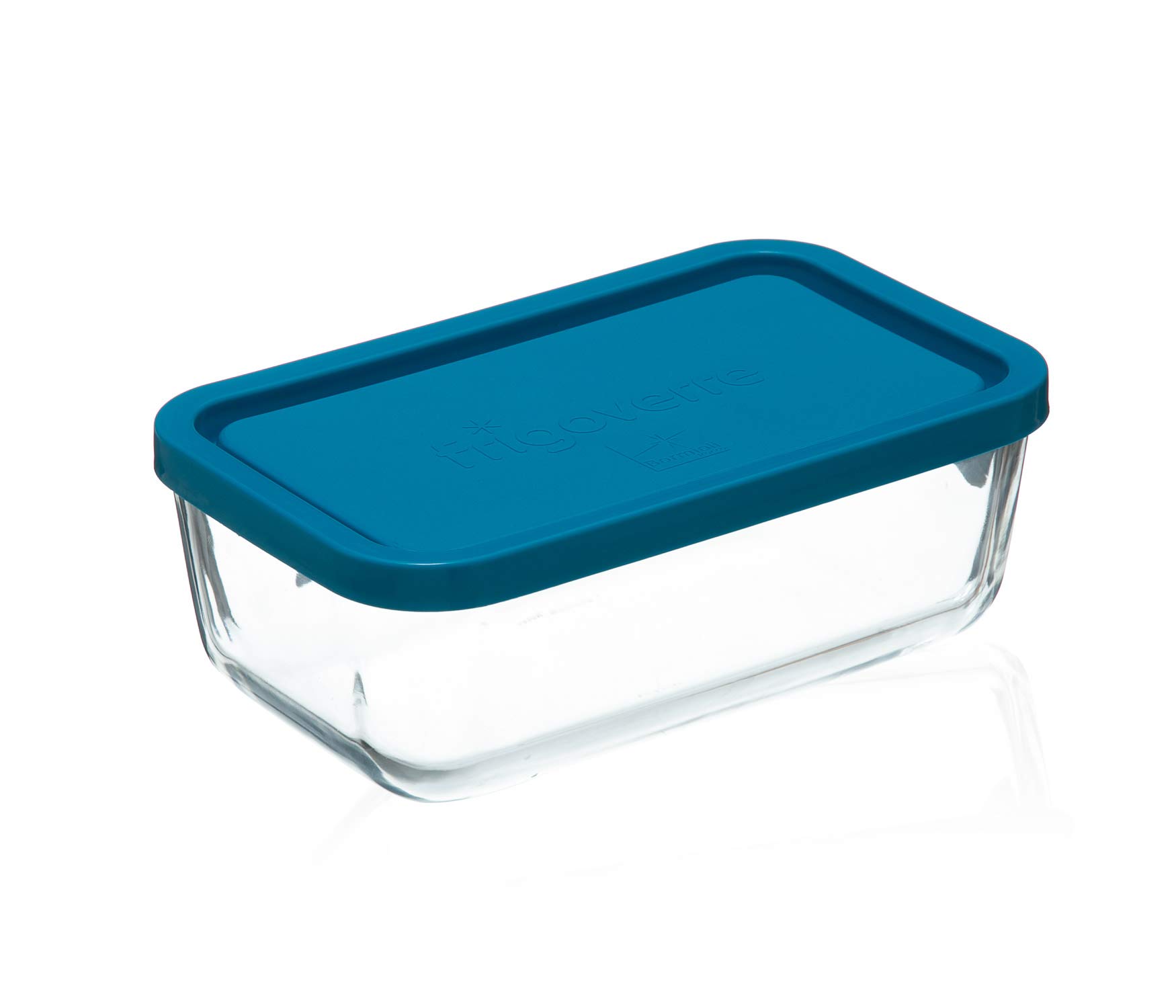 Frigoverre J600302 - Rectangular container 21x13 cm. Frigove blue