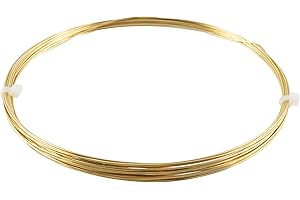 HQ Outfitters HQ-BSW-2022 Brass Snare Wire – 22 Gauge, 20 Feet Flexible Trapping Wire for Hunting, Survival, and Outdoor Use