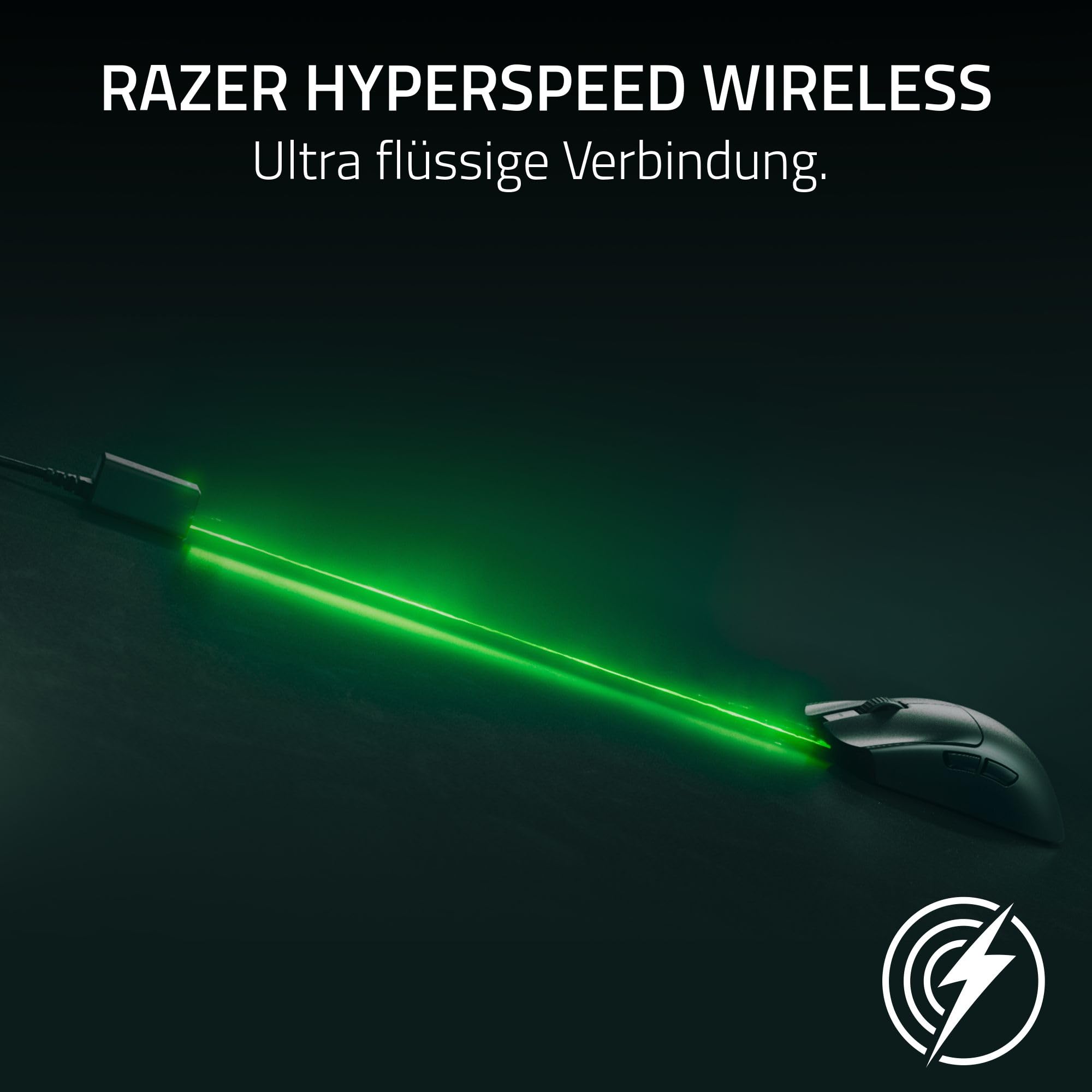 Razer Viper V3 Pro - Ultraleichte kabellose Esports Gaming-Maus (8K Hz HyperPolling, 54g leichtes Design, Focus Pro Sensor 35K DPI, HyperSpeed Wireless, 95 Stunden Akkulaufzeit) Schwarz 7