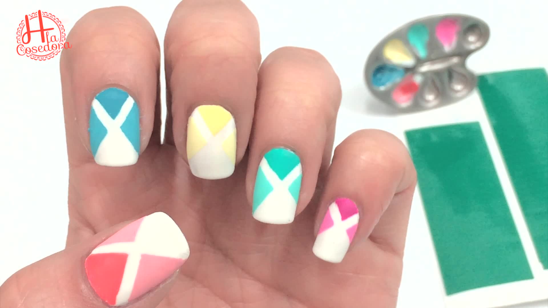 Video Tutorial Using 601 Nail Art Stencils Set By H La Cosedora Video Tutorial Using 601 Nail Art Stencils Set By H La Cosedora