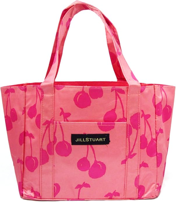 Amazon | JILLSTUART ジルスチュアート トートバッグ ランチバッグ ピンク サテン 並行輸入品 AMI014