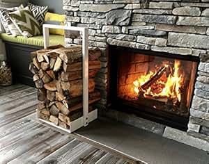 Leña para leños para decoración de hogar chimenea (interior/exterior