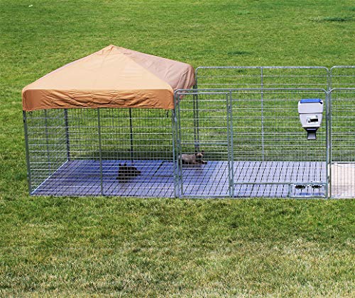 Cove Products 2' X 4' Raised Dog Kennel Comfortable Surface Flooring