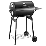Charcoal Grills Outdoor BBQ Grill, Barrel Charcoal