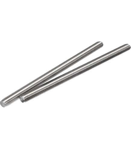 Lot De 10 Tiges Filetées 3/8-16 Pleine Longueur 3 Pouces - Inox 304 - NEUF