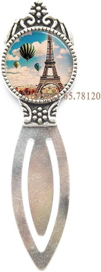Fashion Glass Dome Bookmark Eiffel Tower Bookmark Eiffel Tower Bookmarker Paris Jewelry Simple Jewelry Bridesmaid Gift, Tourist Gift,BV315 (V1)