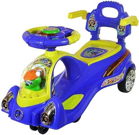 Adelee Kids Space Swing Car (Blue)