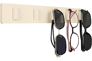Spaceneat Sunglasses Holder for Wall - Eyewear Organizer Storage, Eyeglass Stand, Sun Glasses Display Rack - Wooden Sunglass 