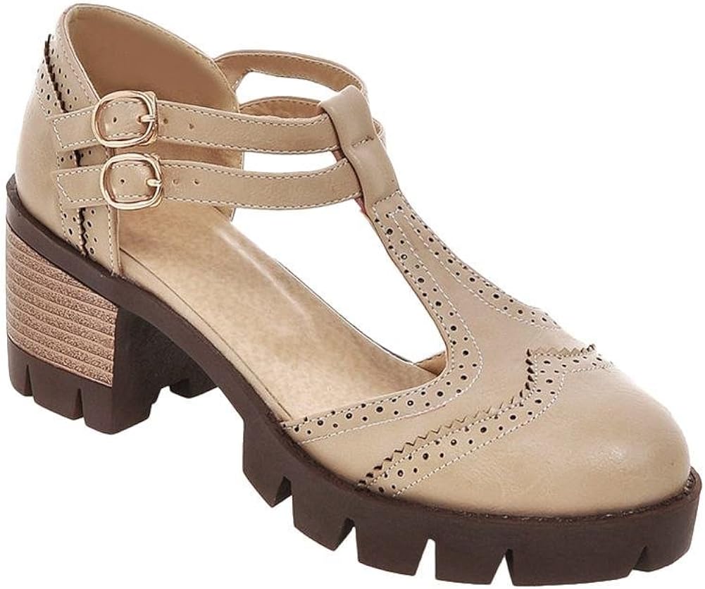 t strap heels closed toe