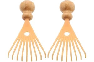 HOODANCOS 2PCS Manual Scalp Scratchers Hair Claw Massager Portable Head Massager for Dandruff Scalp Cleansing