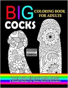 Download Amazon.com: Big Cocks Coloring Book For Adults : Over 30 ...