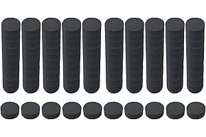 Stgfyxgs 100 Breathable Foam Inserts for Soilless Hydroponic Systems, Ideal for Grains and Vegetables, 4cmx1.9cm