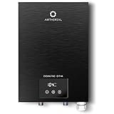 Airthereal Electric Tankless Water Heater 14kW, 240Volts - Endless On-Demand Hot Water - Self Modulates to Save Energy Use - 
