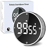 Digital Kitchen Timer with HD LED Display, Magnetic