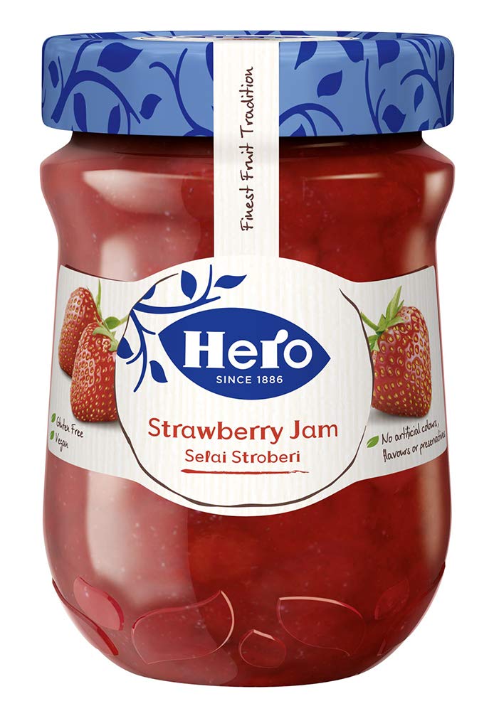 Hero Strawberry Jam, 340g Amazon.in Grocery & Gourmet Foods