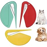 Knotting Comb for Cats Dogs Pet Hair Grooming, Cat Dog Fur Knot Remover Removal Tool,3pcs