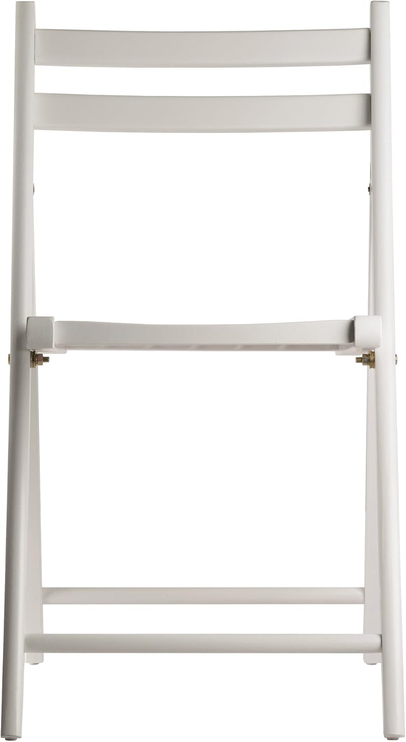 Winsome Robin 4-PC Folding Set White Chair : Furniture & Decor