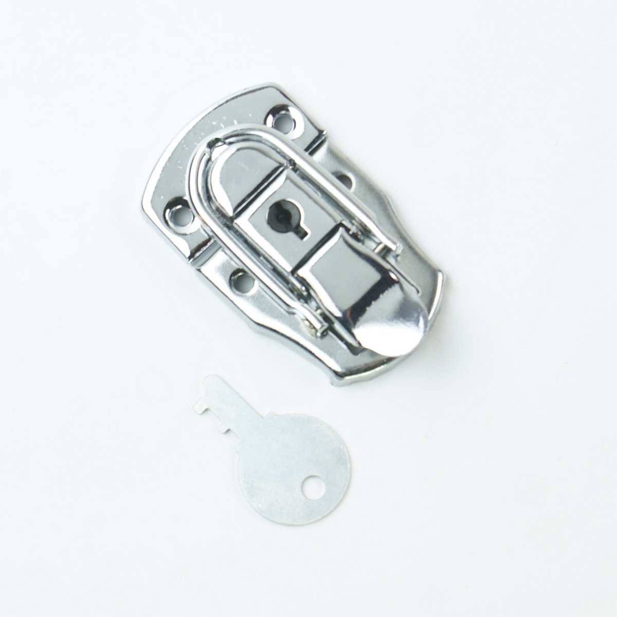 Drawbolt Closure Latch for Guitar Case with Lock and key ,58x35mm
