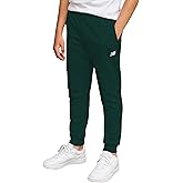 New Balance Boys Sweatpants - Active Performance Fleece Boys Joggers with Drawstring Waist - Athletic Pants for Kids (8-20)