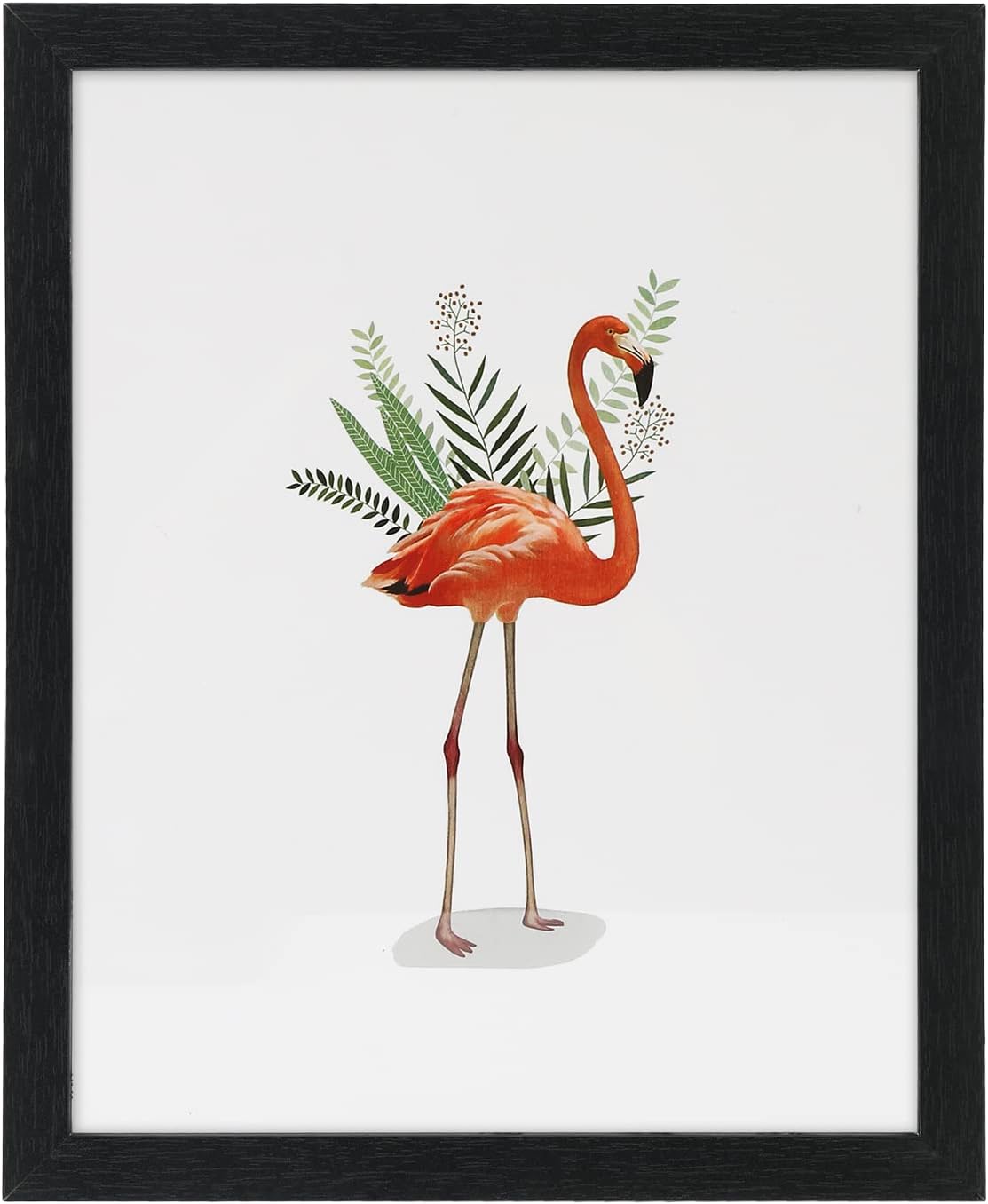 Photo Albums, Frames & Accessories - NAOKBOEE 13x16 Picture Frame in Black - Horizontal and Vertical Formats for Wall - Composite Wood with Shatter Resistant Plexiglass