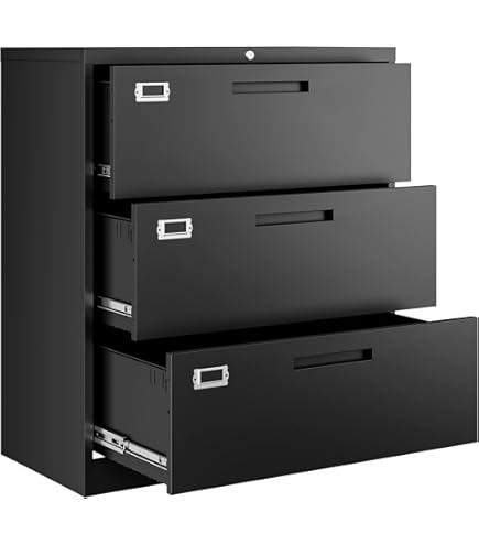 Amazon.com: IKIMI Lateral File Cabinets 2 Drawer,Metal Lateral