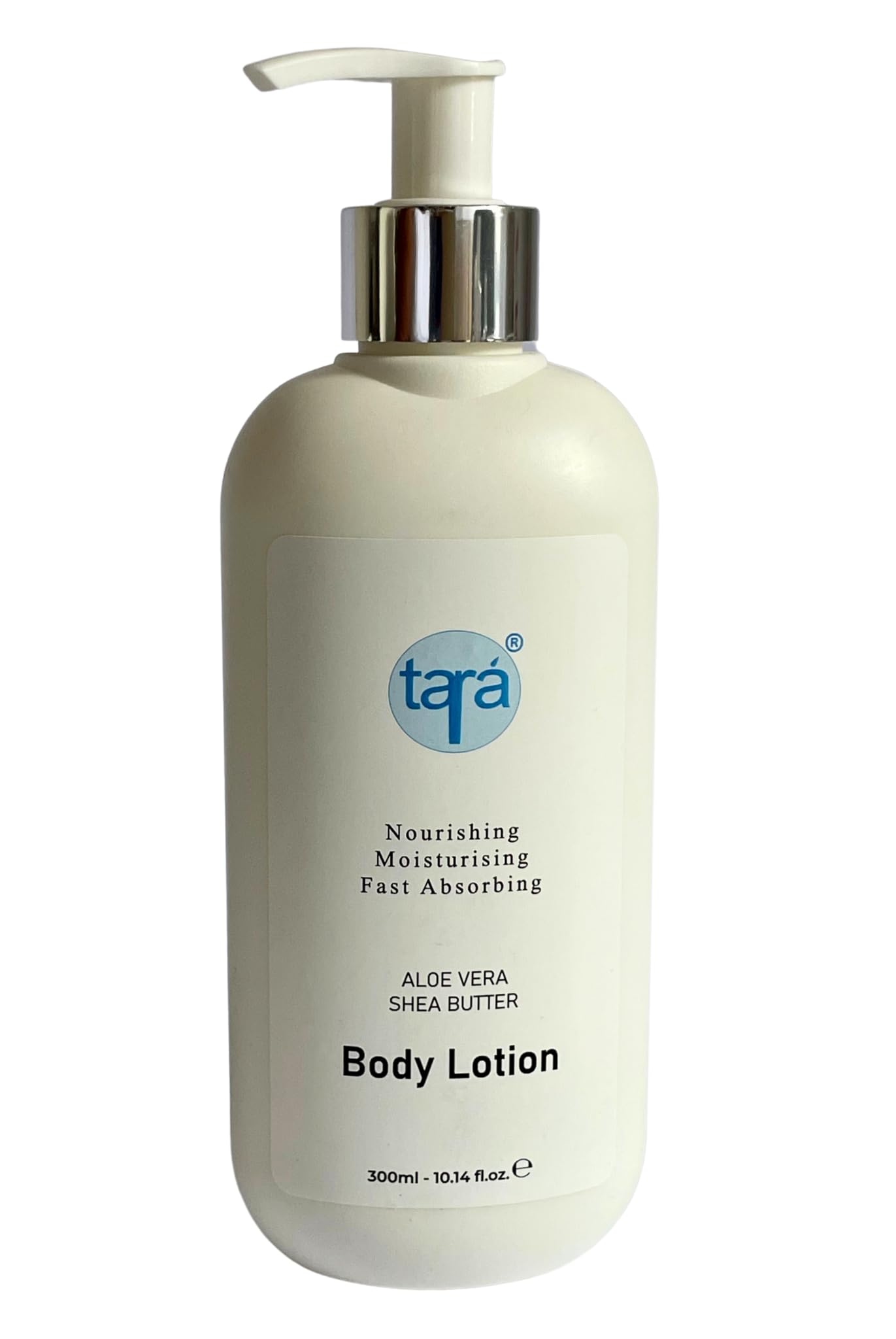 Tara Moisturising Aloe Vera & Shea Butter Body Lotion 300ml - Nourishing & Fast Absorbing Intensive Skin Care - Hydrating & Soothes Very Dry Skin