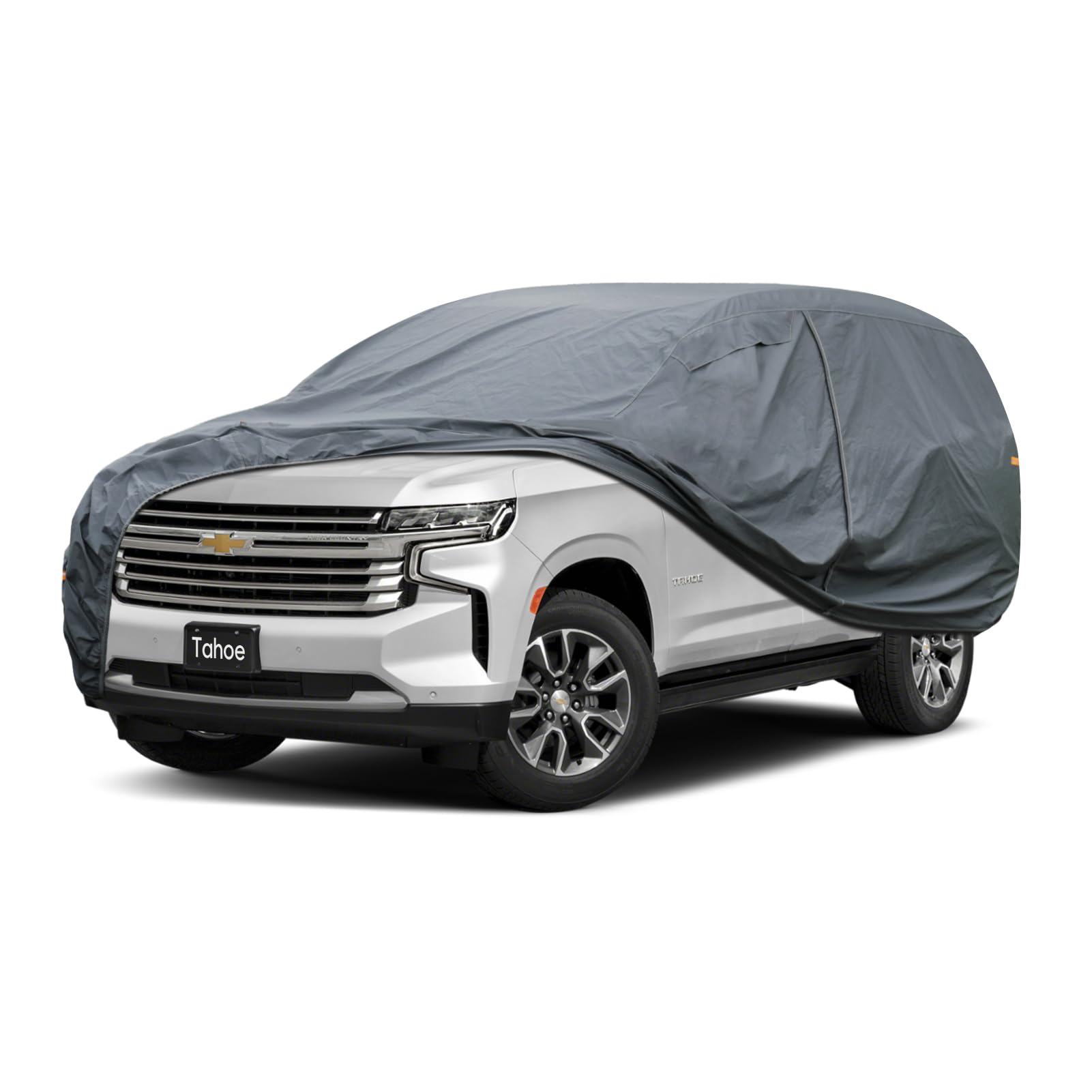 Photo 1 of ** USED** GUNHYI Premium Car Cover Custom Fit Chevrolet Tahoe (2007-2025), 16 Layers Heavy Duty Car Cover Waterproof All Weather with Zipper Door for Sun Rain Snow Dust Uv Protection