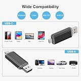 RAOYI 64GB USB C Memory Stick USB 3.0 Dual OTG Pen Drive Black view 7