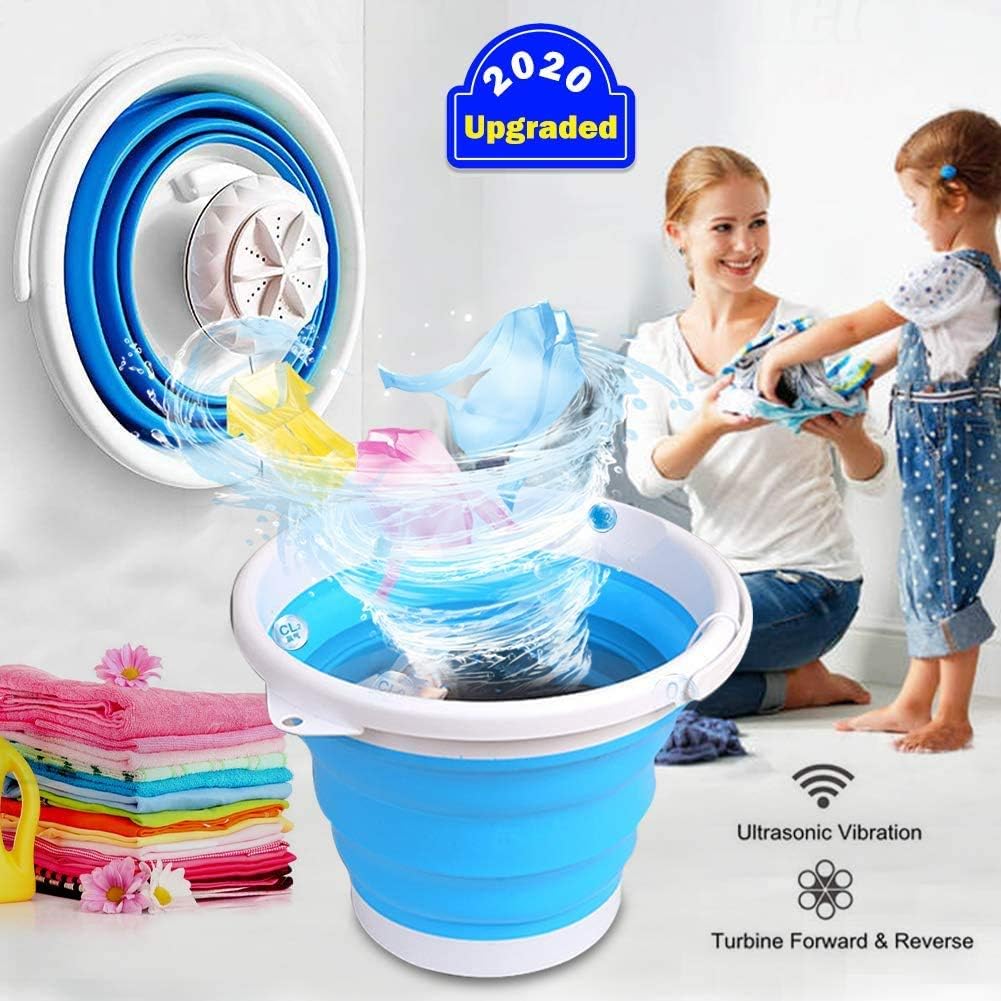 XXXVV 2020 Upgraded Portable Washing Machine, Portable Ultrasonic