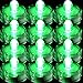 TDLTEK Waterproof Submersible Led Lights Tea Lights for Wedding, Party, Decoration (12 Pieces Green)