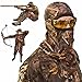 Hunting Face Mask Light Weight, Camo for Turkey, Bow, Deer, Duck, Goose, Coyote - Camouflage Gear for Men, Breathable Netting