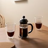 Bodum French Press Caffettiera Black 350ml 3 Cup Made in Portugal view 4