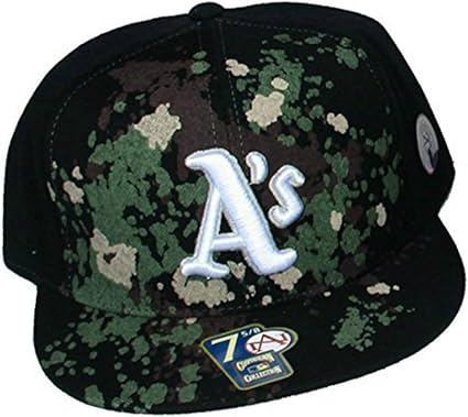 a's camo hat