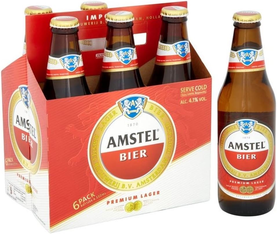 AmstelLager 6 x 330ml - (Pack of 2)