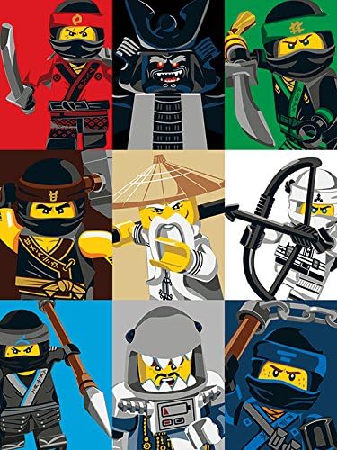 dibujos de ninjago a color