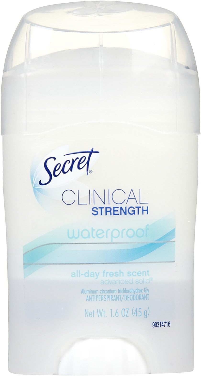 Secret Clinical Strength Advanced Solid Anti-Perspirant Deodorant, Light And Fresh Scent - 1.6 Oz