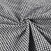Kaufman 1/8'' Carolina Gingham Black, Fabric by the Yard
