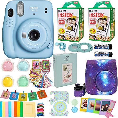 Fujifilm Instax Mini 11 Camera + Fuji Instant Instax Film (40 Sheets