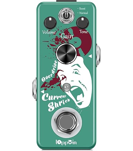 Amazon.com: Current Shriek Overdrive Guitar Effect Pedal Classical