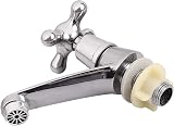 Bohaner Chrome Basin Taps Pair Hot Cold Lever Mixer view 8