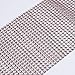 Rhinestone Diamond Ribbon Rose Gold, Southlight Bling Diamond Wrap Ribbon for Event Decorations, Wedding Cake, Bridal & Party Decorations Acrylic Bling Rhinestone Roll(1 Roll, 30Ft,10 Yards)