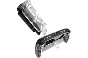 GEJEFA Clear Case for ASUS ROG Xbox Ally/ROG Xbox Ally X, Shock-Absorption Adjustable Kickstand Scratch Resistant Flexible TP
