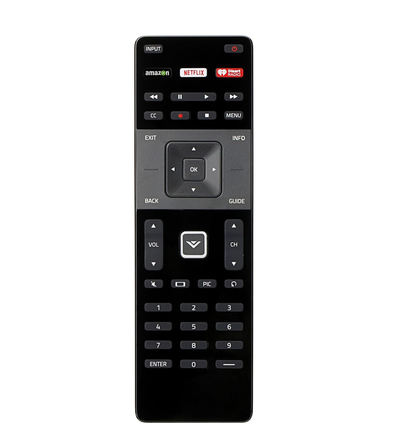 New XRT122 Remote for Vizio TV D43f-E2 D32f-E1 D39f-E1 D43f-E1 D48f-E0  D50f-E1 D55f-E0 D55f-E2 E40C2 E65x-C2 E55-C2 D48-D0 E55-C1 E550i-B2  E241i-B1 D40U-D1 ...