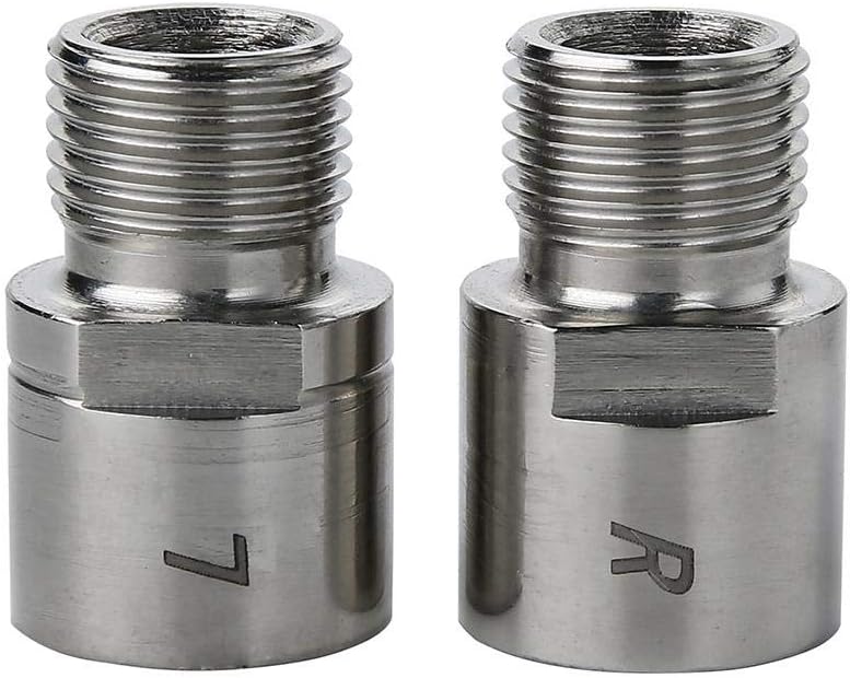 Winnerruby 1 Pair Bike Pedal Extenders, 9/16" Pedal Bicycle Pedal