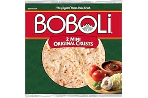 Boboli, 2 Mini 8" Pizza Crusts, 10oz Package (Pack of 3)