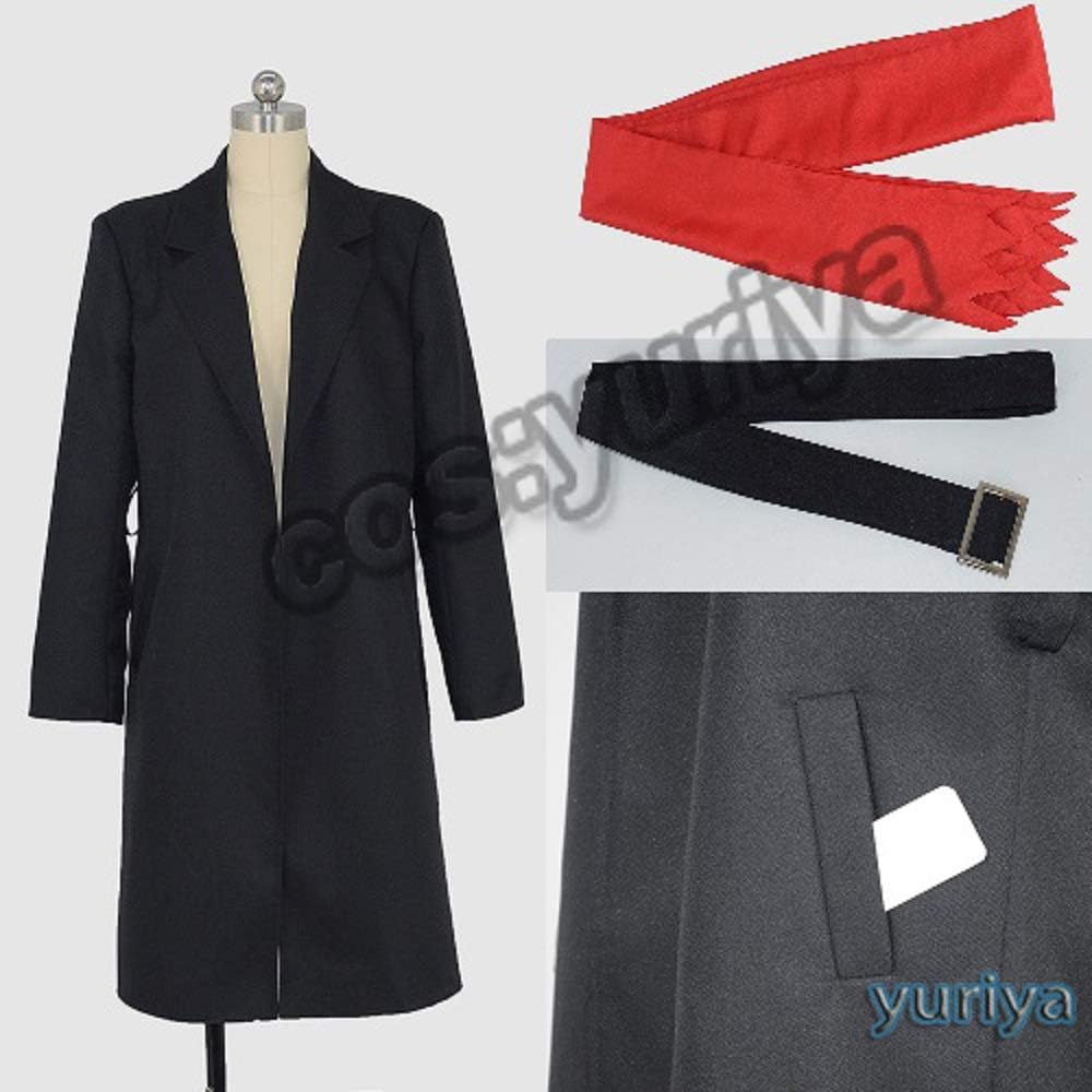 ラッピング無料 返品も保証 ギルティクラウン 桜満 集 コート マフラー コスプレ衣装 最安値 Admarwork Pl