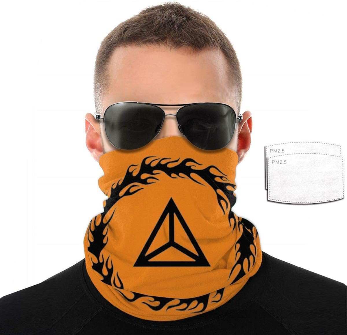 Balaclava Face Mask Mudvayne Logo Reusable Face Mask with Filters at